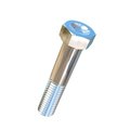 Allied Titanium Grade 5, 7/16"-14 Structural Bolt, Titanium, 2-1/4 in L 0012001